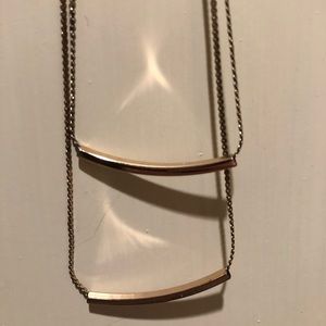 Gold Bar Necklace